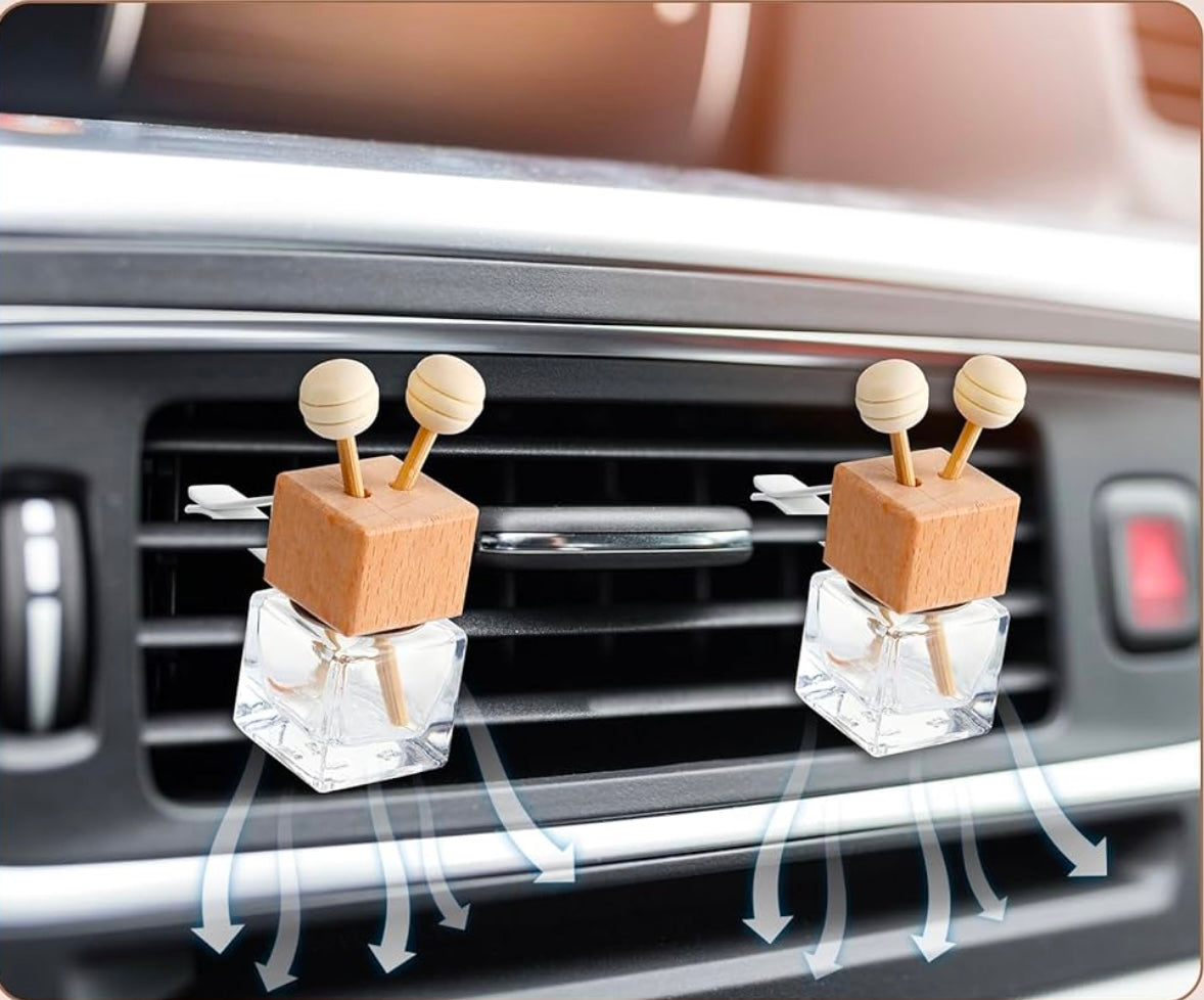 Glass Car Vent Diffuser 8 ml Salted Caramel