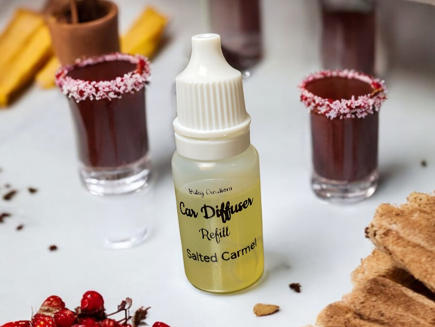 Car Diffuser Refill. Salted Caramel Scent