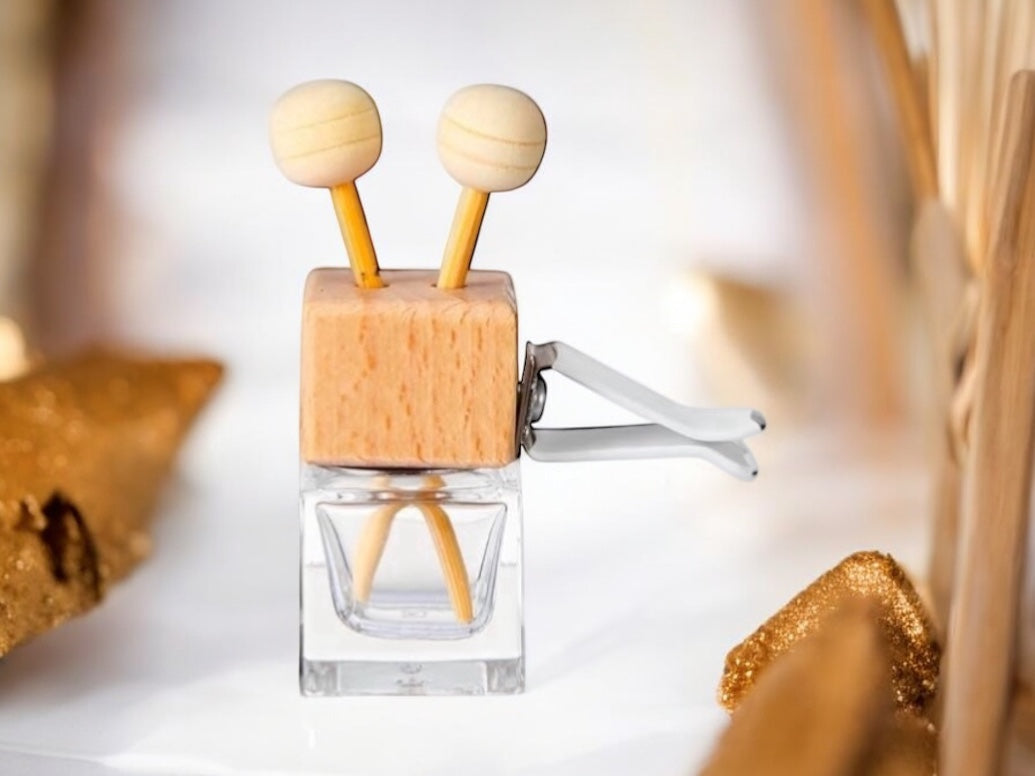 Glass Car Vent Diffuser 8 ml Salted Caramel